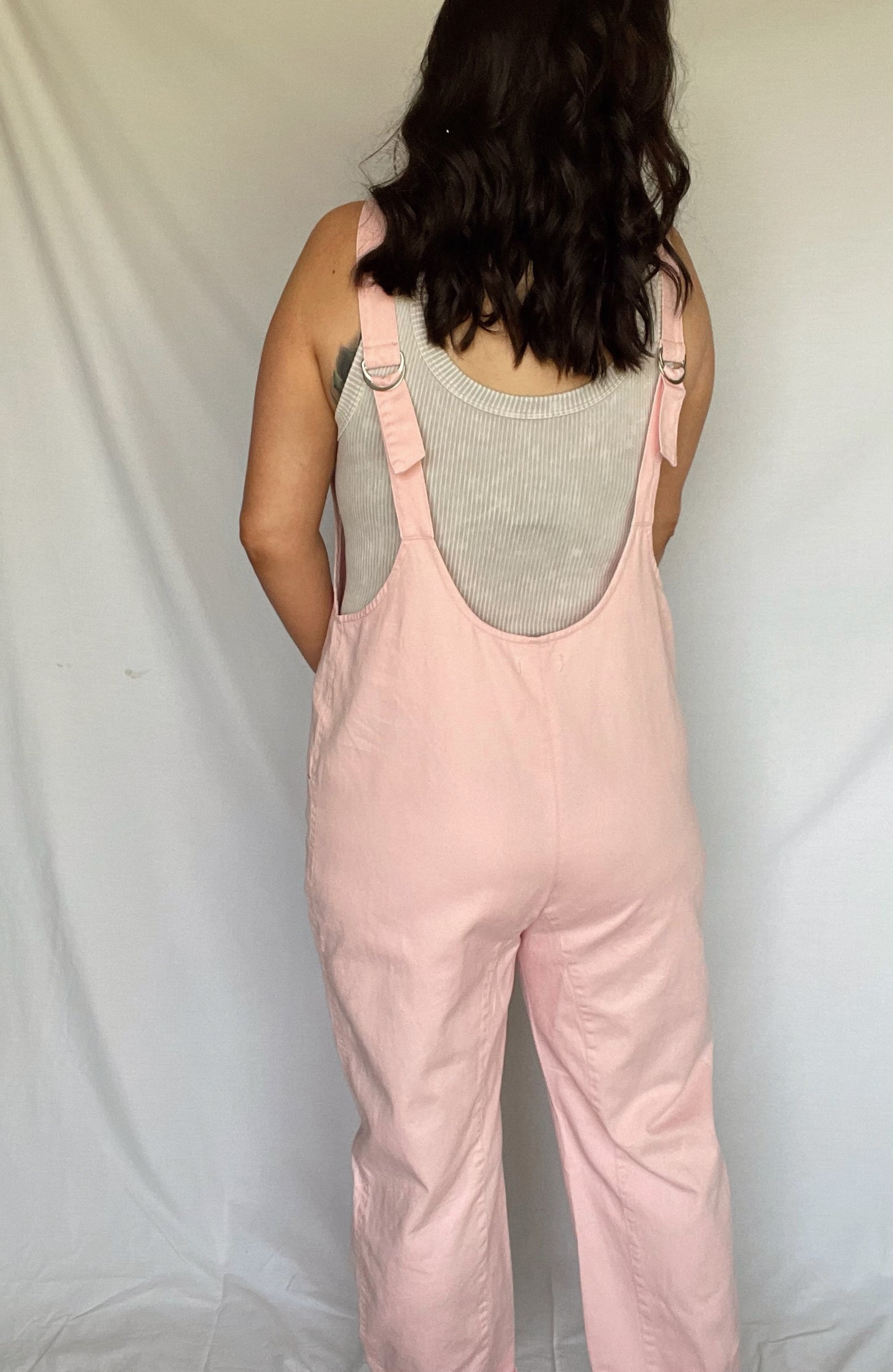 Flower Shops Jumpsuit-Rose