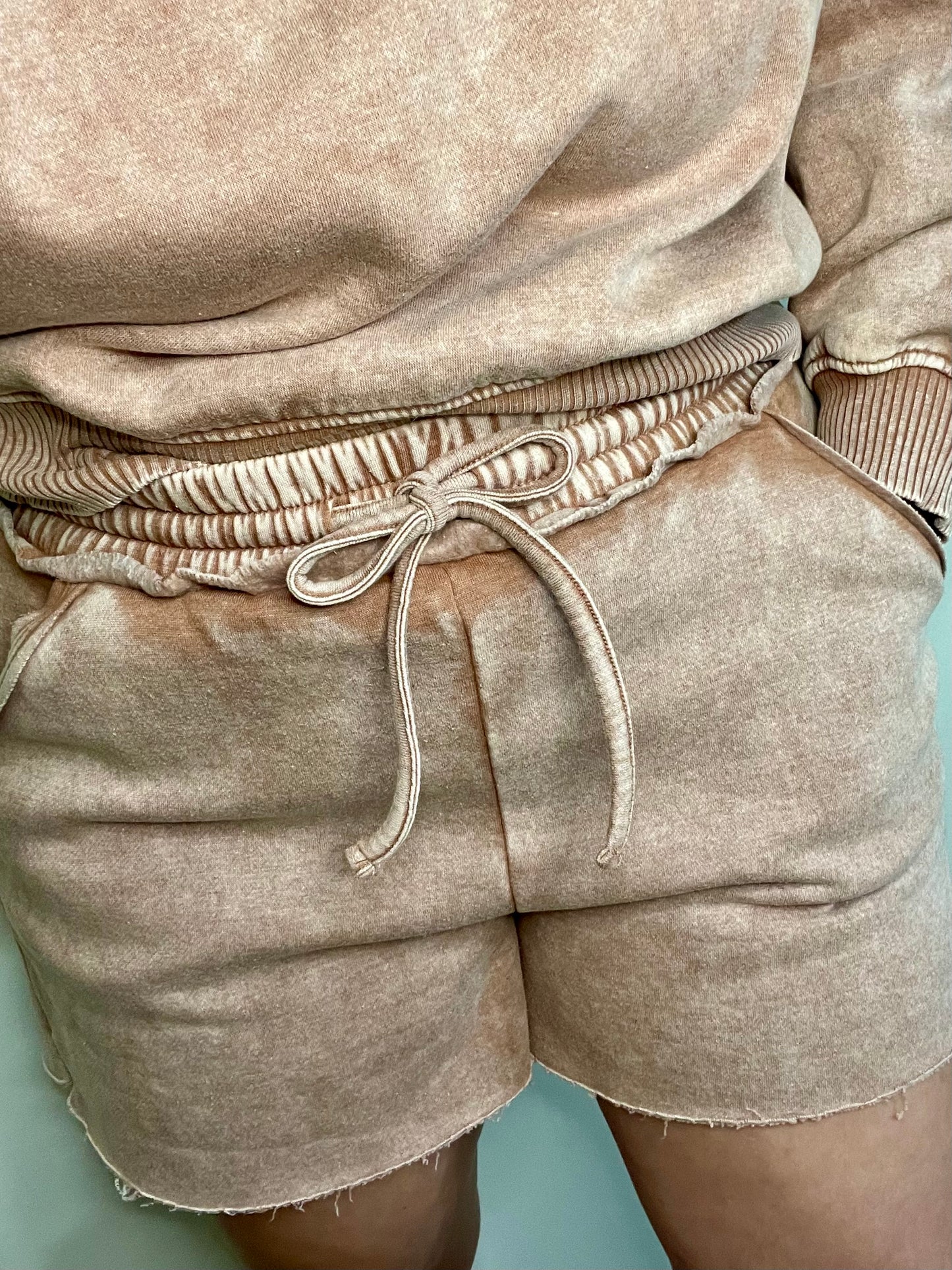 Half-zip set Rust