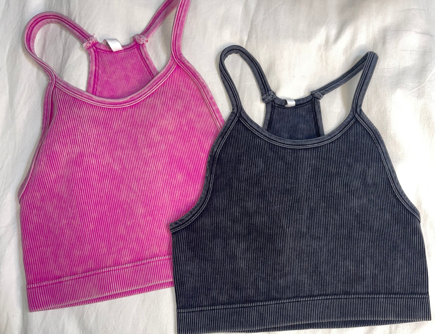 Jami Ribbed Tank-TWO COLORS!