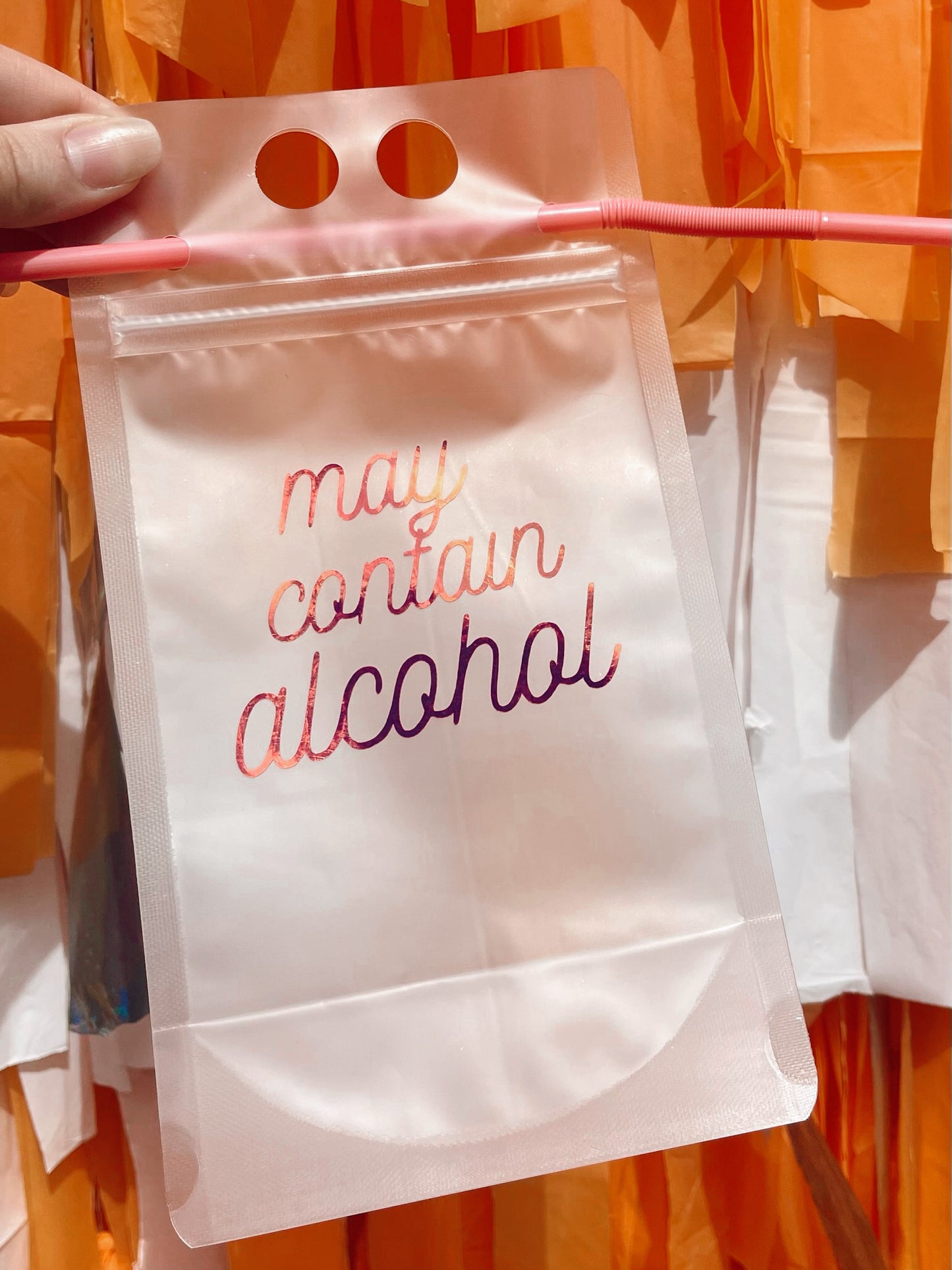 Reusable Adult Capri Sun Pouch